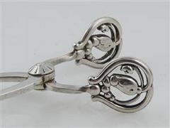 Azucarero Georg Jensen de plata de ley, "flor", 1925 - 1932
