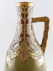 Francia, Sarreguemines Brocca Art Nouveau in ceramica, 1910 circa