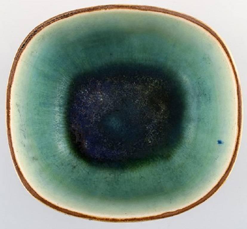 Scandinavian Modern Eva Staehr Nielsen for Saxbo, Ceramic Bowl in Modern Design
