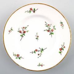 Royal Copenhagen Ten Red Barberry Dishes, circa 1920