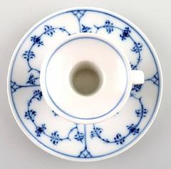 Royal Copenhagen Blue Fluted Plain, Candlestick