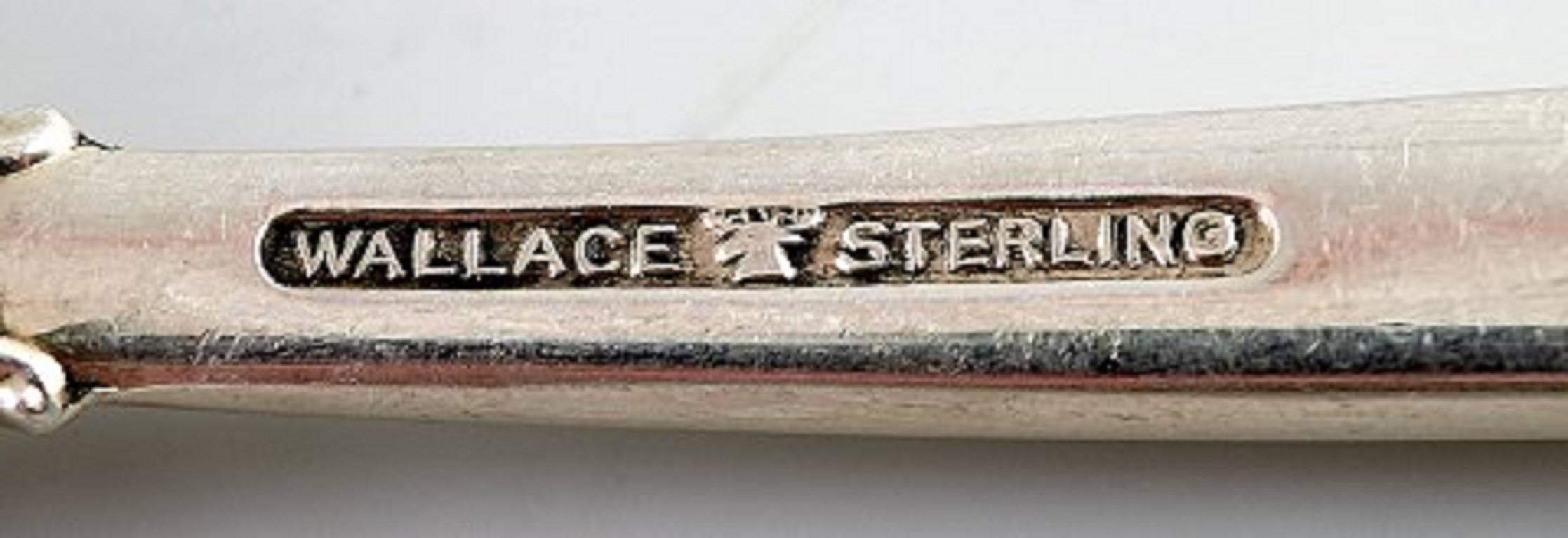 Américain 13 pièces en argent américain, argent sterling Wallace et W. Rogers, riche ornementation en vente