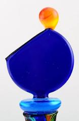 Murano Decanter 1960s, Marked with Artist Signature