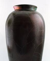 Richard Uhlemeyer, German Ceramist, Large Floor Vase, 1940s