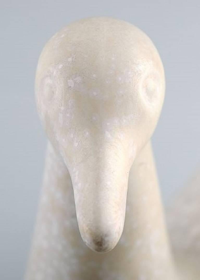 Swedish Rörstrand Stoneware Figure by Gunnar Nylund, Bird