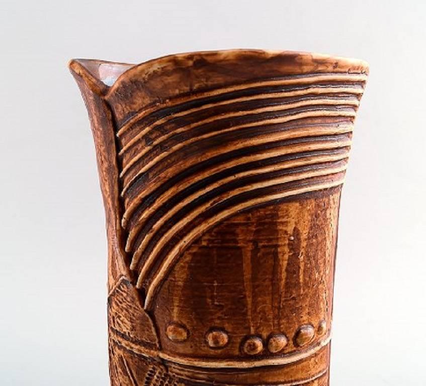 Scandinavian Modern Rörstrand Bertil Vallien Ceramic Vase