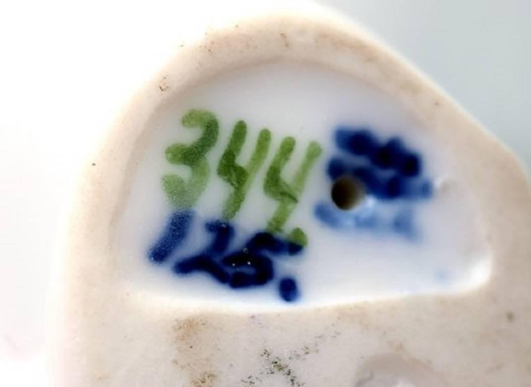 Rare Royal Copenhagen Mouse with Nut, Number 344, Early 20th Century 3