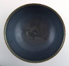 B&G, Bing & Grondahl, Valdemar Pedersen Stoneware Bowl, 1930s