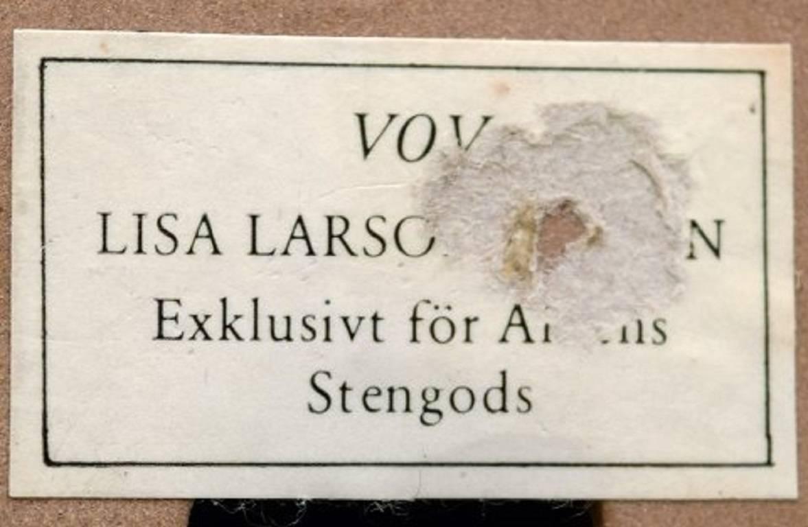 Aahlens, Lisa Larsson Keramikhund „Vov“ aus Keramik (Schwedisch) im Angebot