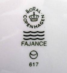Royal Copenhagen Aluminia Blue Line 34 Cake Plates