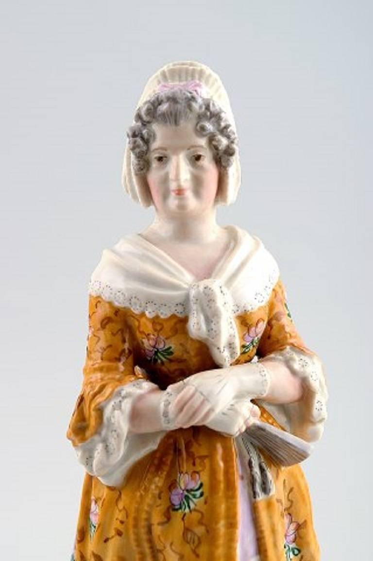 Rococo Bing and Grondahl Porcelain Figure 