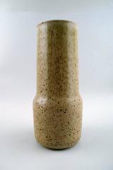 Rare Arne Bang Ceramic Vase, Marked AB 196