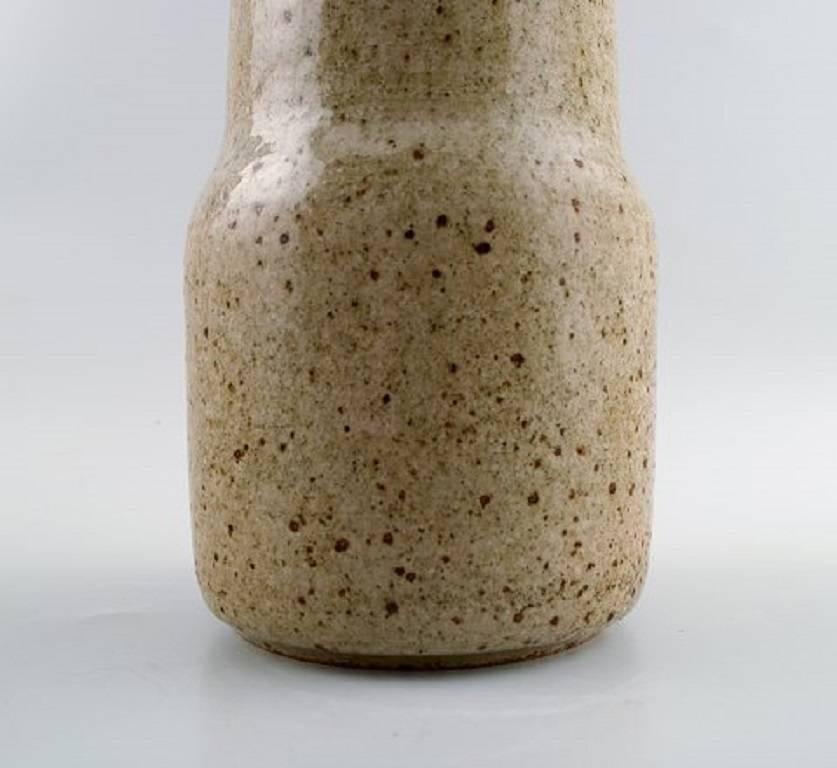 Rare Arne Bang Ceramic Vase, Marked AB 196 In Excellent Condition In Copenhagen, DK