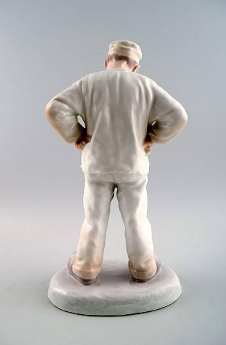 Danish B & G, Bing & Grondahl, Bricklayer Figurine Number 1786 For Sale