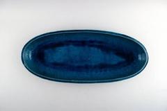 Kähler, Denmark, Huge Glazed Stoneware Platter / Tray, 1960s