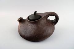 Gutte Eriksen, Own Workshop, Tea Pot in Ceramics, Japonism, 1947