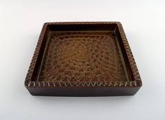 Stig Lindberg, Gustavsberg, Piatto "Domino" in ceramica, anni '50