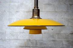 Poul Henningsen for Louis Poulsen PH 3½ / Two-Pendant Lamp with Brass Socket