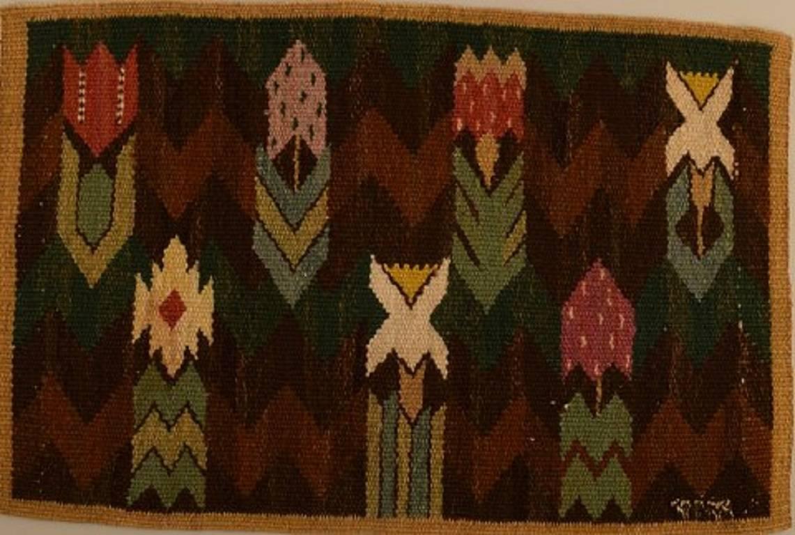 Marta Maas-Fjetterström, 1873-1941 Handwoven Carpet, Wool, 