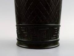 Just Andersen Bronze Vase, Model Number 1823
