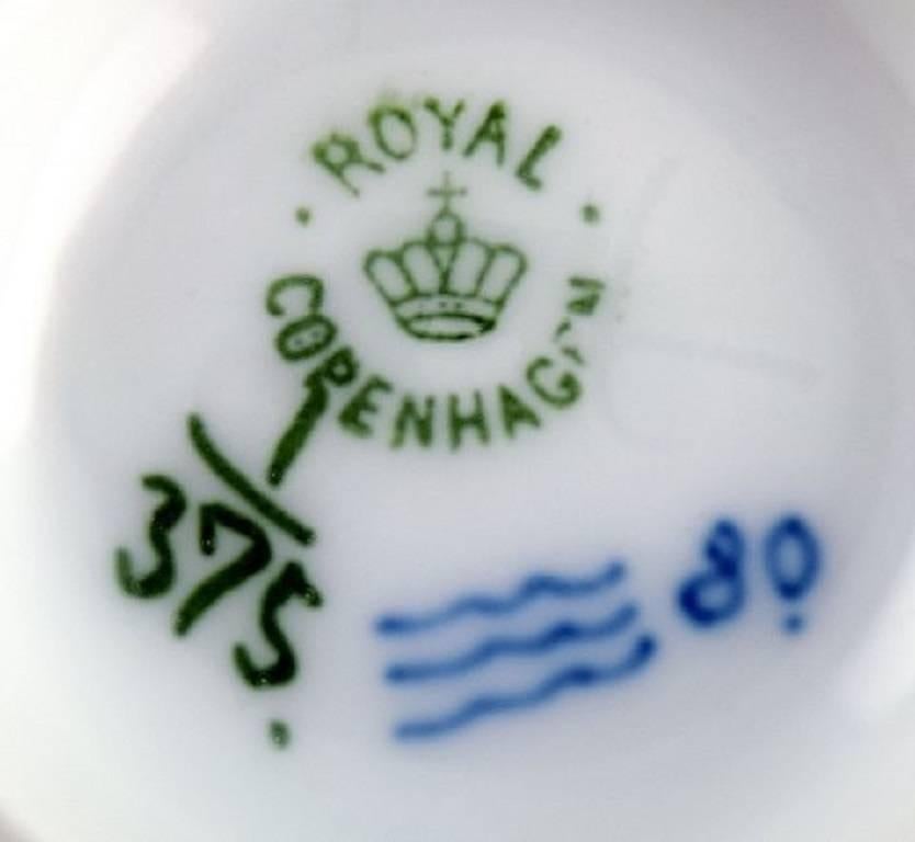 Royal Copenhagen Blue Fluted Plain, Rare Coffee or Chocolate Pot. No. 375 2