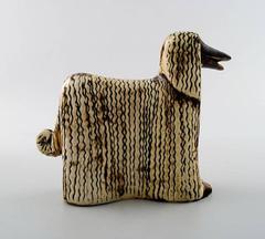 Lisa Larson Ceramics, Two Afghan Dogs, Afghan Hound