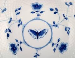 Bing & Grondahl Butterfly Eight Large Soup Plates # 22