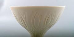 Unique Gerd Bøgelund/Bogelund for Royal Copenhagen Bowl in Rice Porcelain