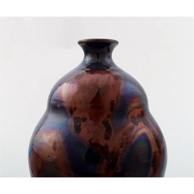 ke Holm pour Hgans, deux vases en vente 1