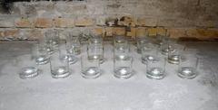 20 Art Glass "FlinDari" Model 5014, Nanny Still & Four Glasses, Riihimäki Lasi