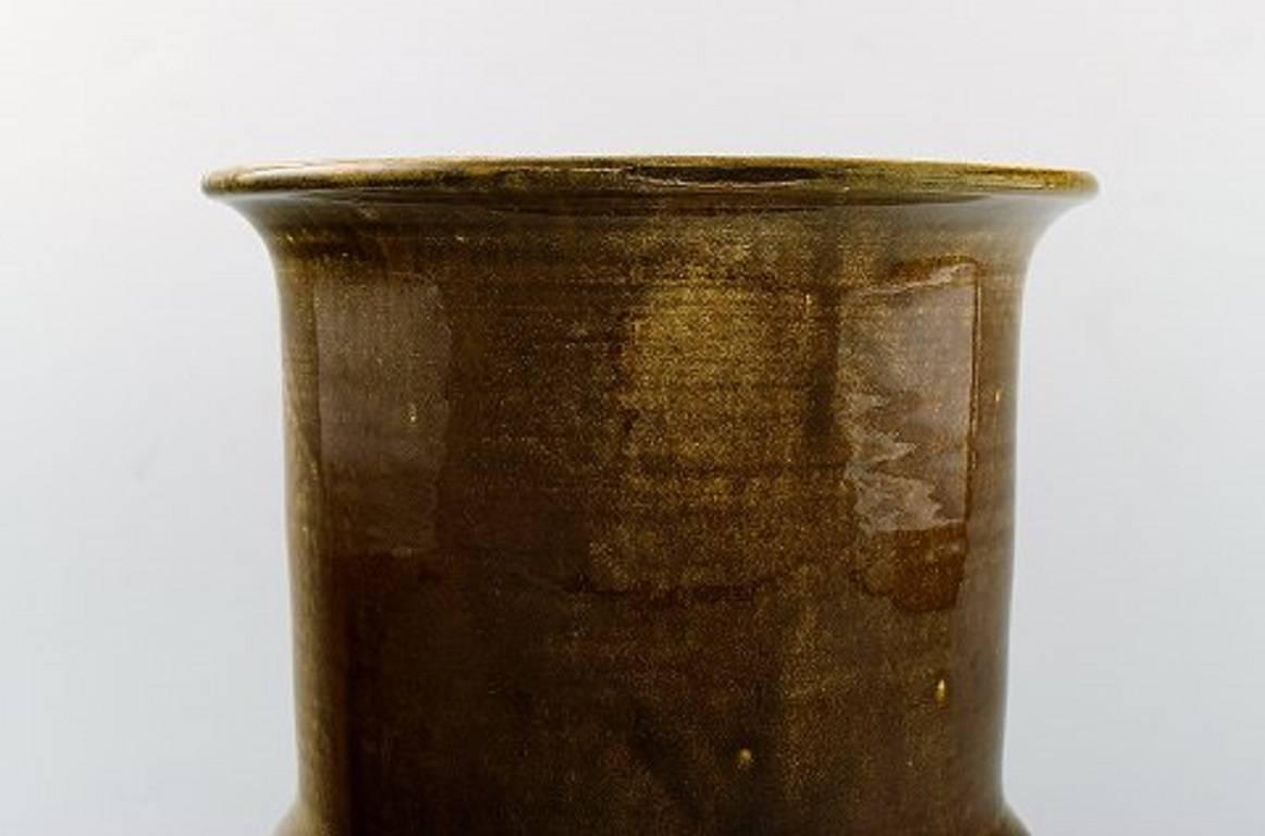 Danish Kähler, Svend Hammershoi Glazed Stoneware Vase, Denmark