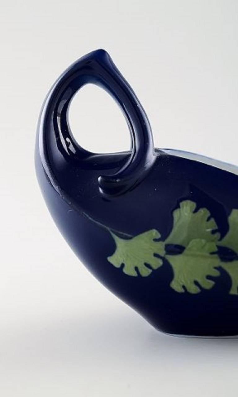 Danish Royal Copenhagen Art Nouveau Bowl, Rare Form, Model Number: 361 / B 29th For Sale