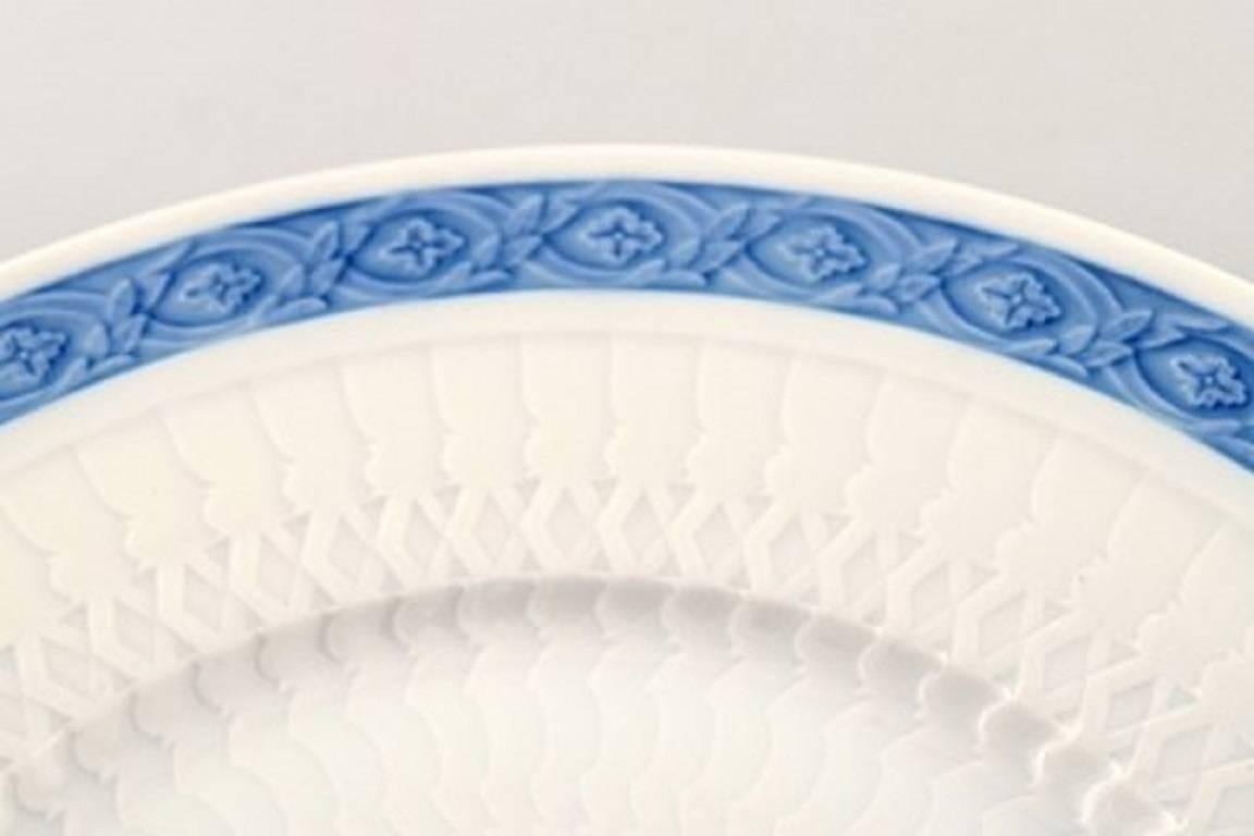 Four pieces, Royal Copenhagen blue fan lunch plate #11520.

Measures 22.5 cm.

In perfect condition.