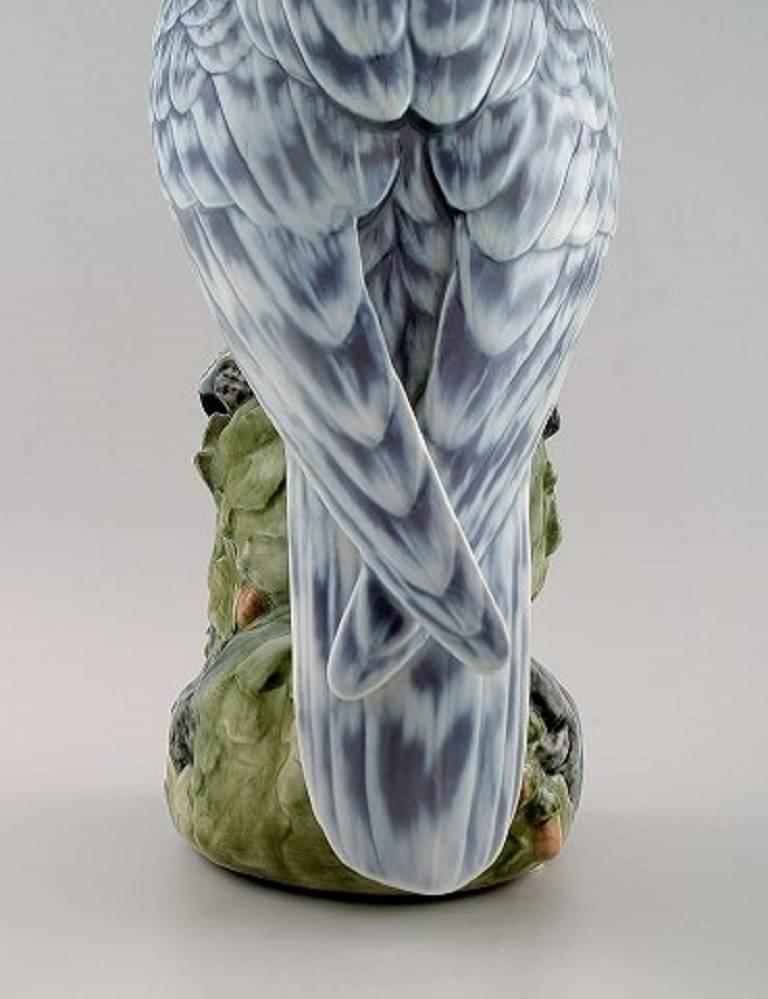 Peter Herold for Royal Copenhagen 'Icelandic Falcon', Porcelain Figurine 1
