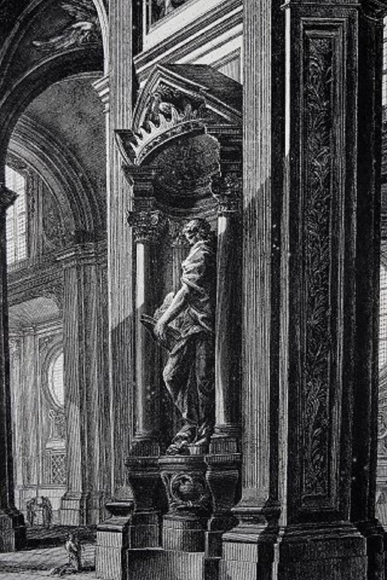 Piranesi Engraving, Veduta Interna Della Basilica di S. Giovanni Laterano In Excellent Condition In Copenhagen, DK