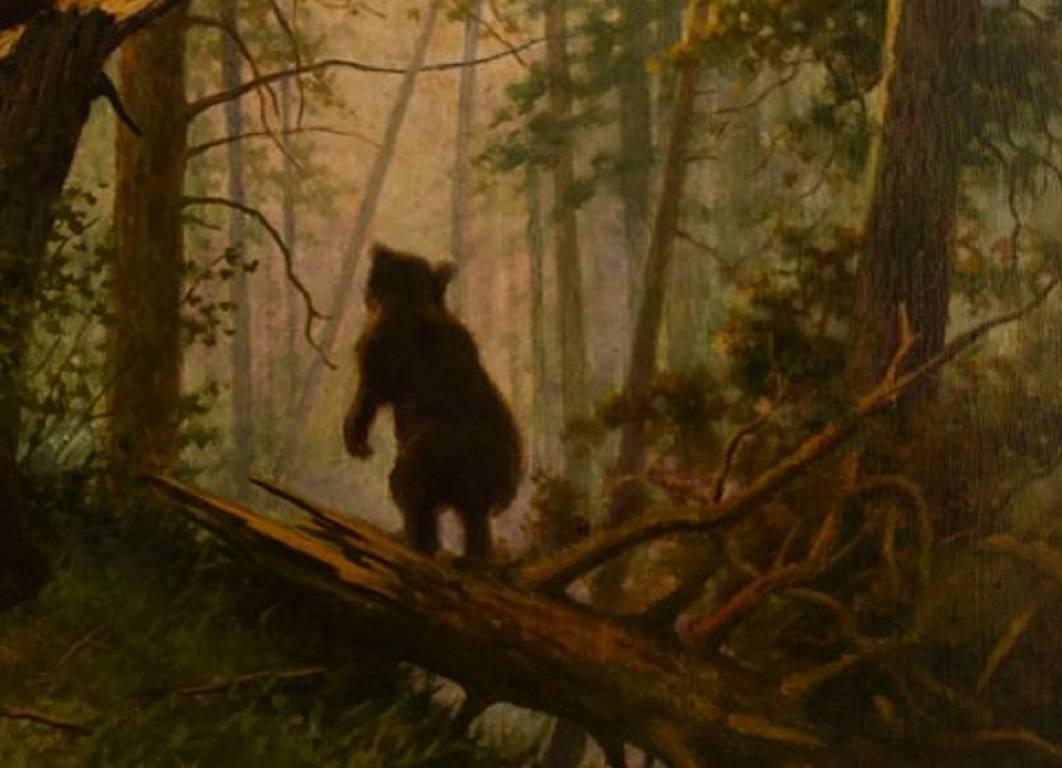russian bear painting