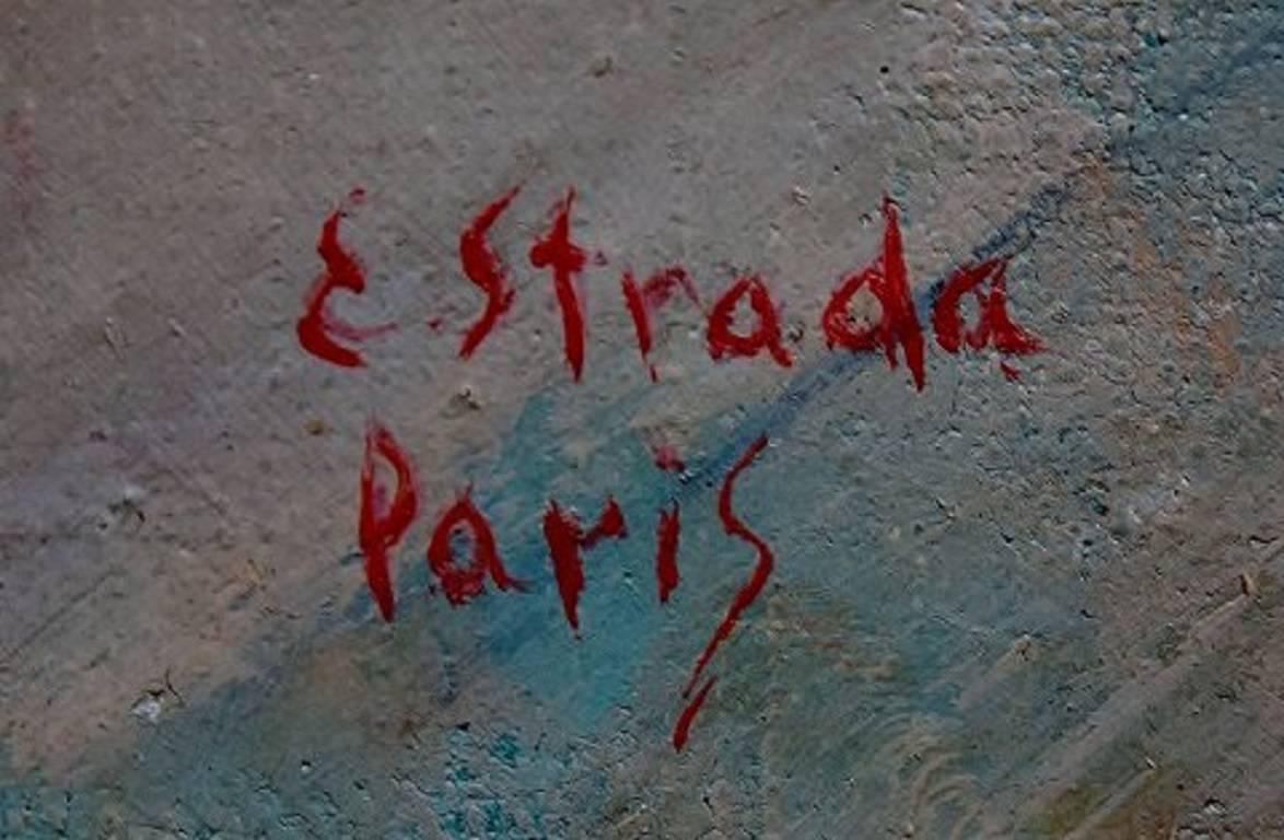 French E. Strada, Paris, Unknown Artist, Ballerina, circa 1960s