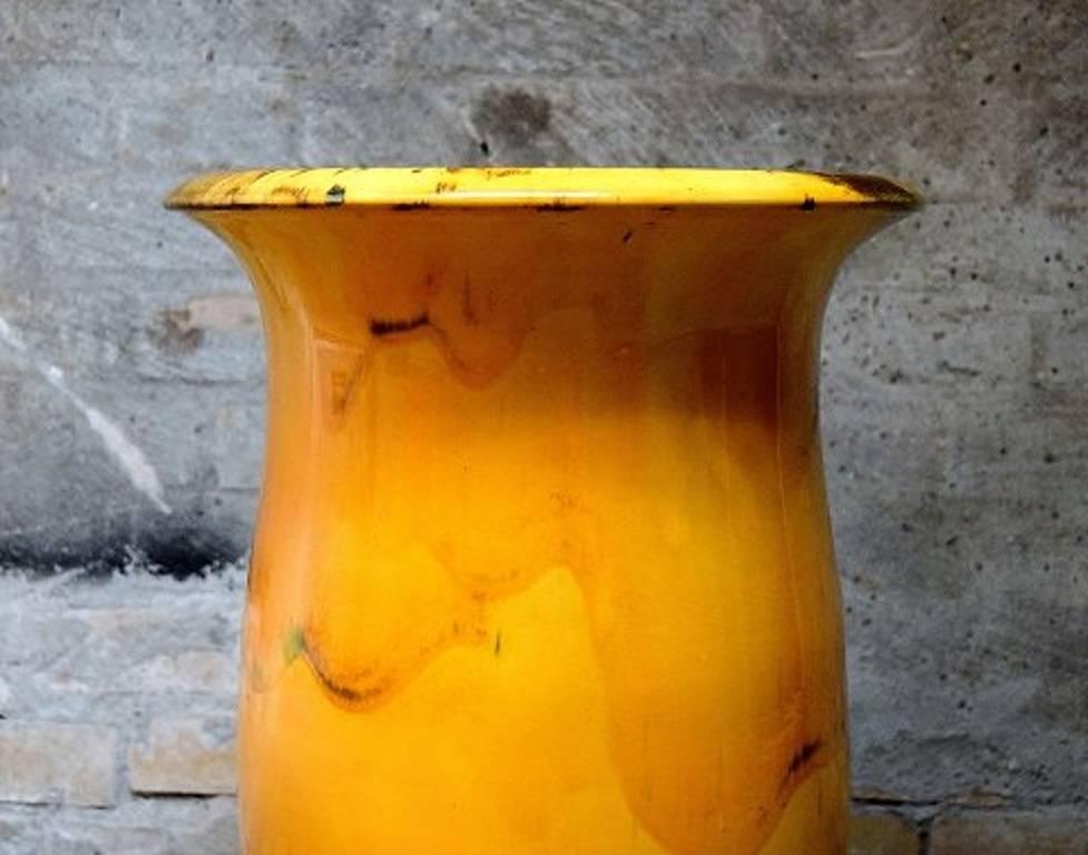 Danish Large Kähler, Denmark, Svend Hammershøi/Hammershoi, Glazed Large Vase