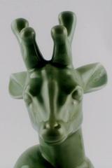 Royal Copenhagen Axel Salto Deer, Glazed Stoneware, Stamped Salto 20803