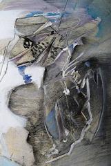 Jeppe Hagedorn-Olsen, Large Wall Plaque/Dish in Ceramics, Abstract Motif