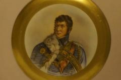 Four B & G Portrait Plates, Napoleon, Wife and Other French Royalties