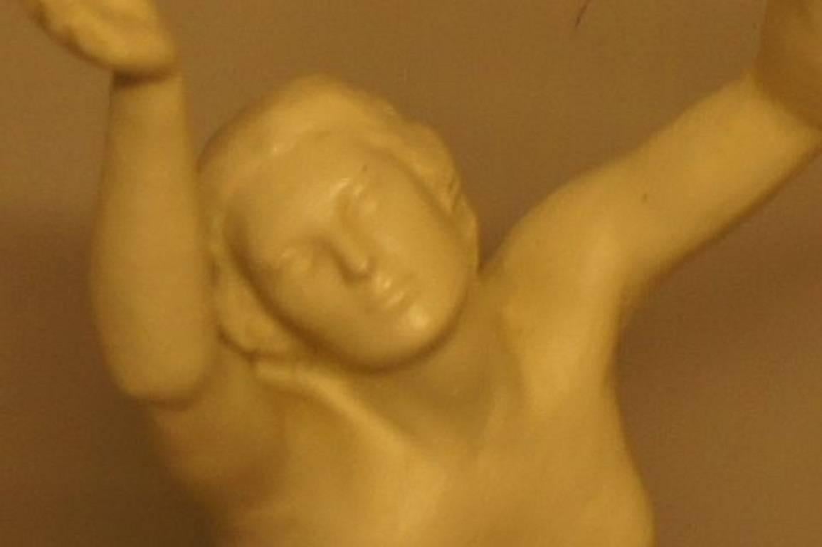 Large Rosenthal Blanc de Chine Figure of Nude Woman In Good Condition In Copenhagen, DK
