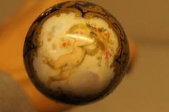 Porcelain Dress Cane, circa 1890, Probably Meissen