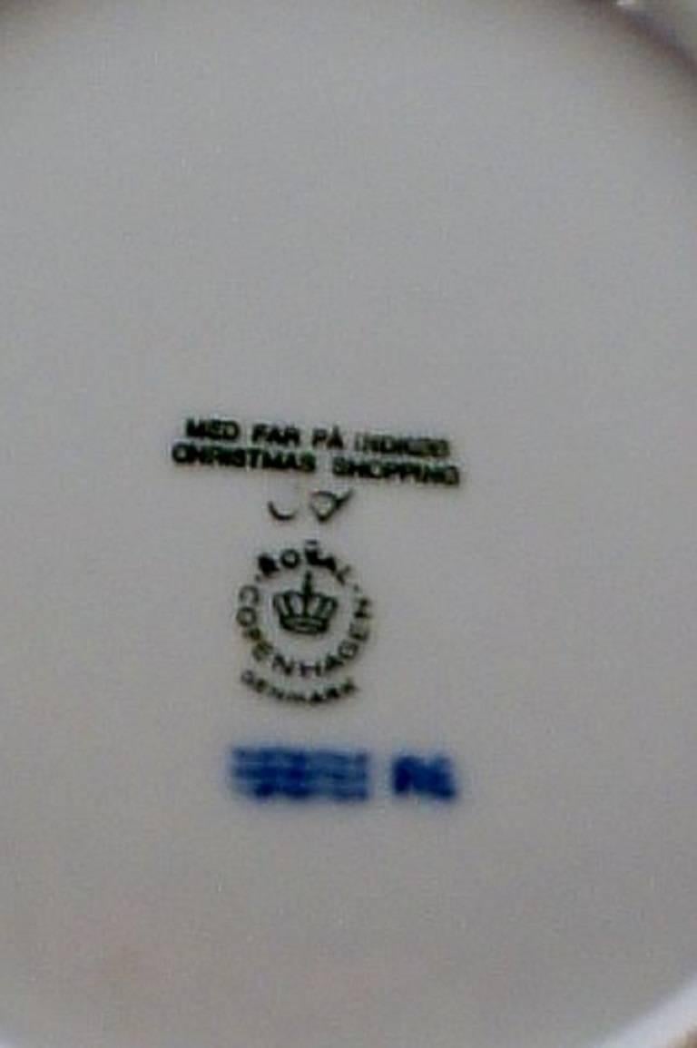 Cinque piatti natalizi e commemorativi di Royal Copenhagen 4