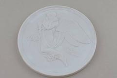 Six Antique B & G "Bing & Gröndahl" Biscuit Plaques after Thorvaldsen