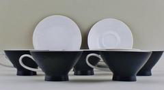 Rosenthal Coffee Service, Eight Sets, Coffee Cups, Saucers, Dessert Plates