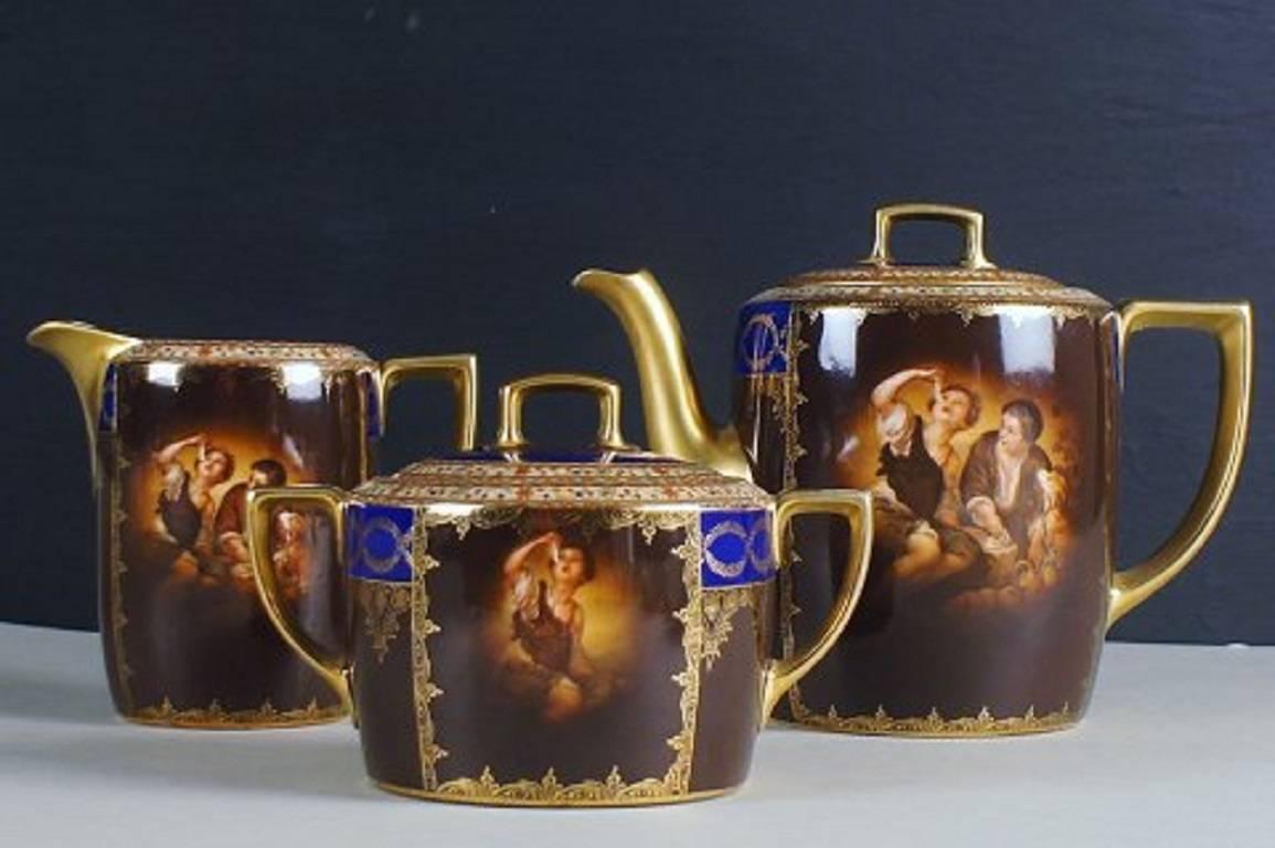 Large Vienna, 15 Persons Coffee Service, circa 1930s-1940s 4