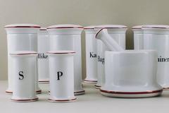 12 Pieces, B&G 'Bing & Grondahl' Spice Set