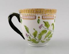 Flora Danica Coffee Cup and Saucer. Royal Copenhagen No. 20/3597