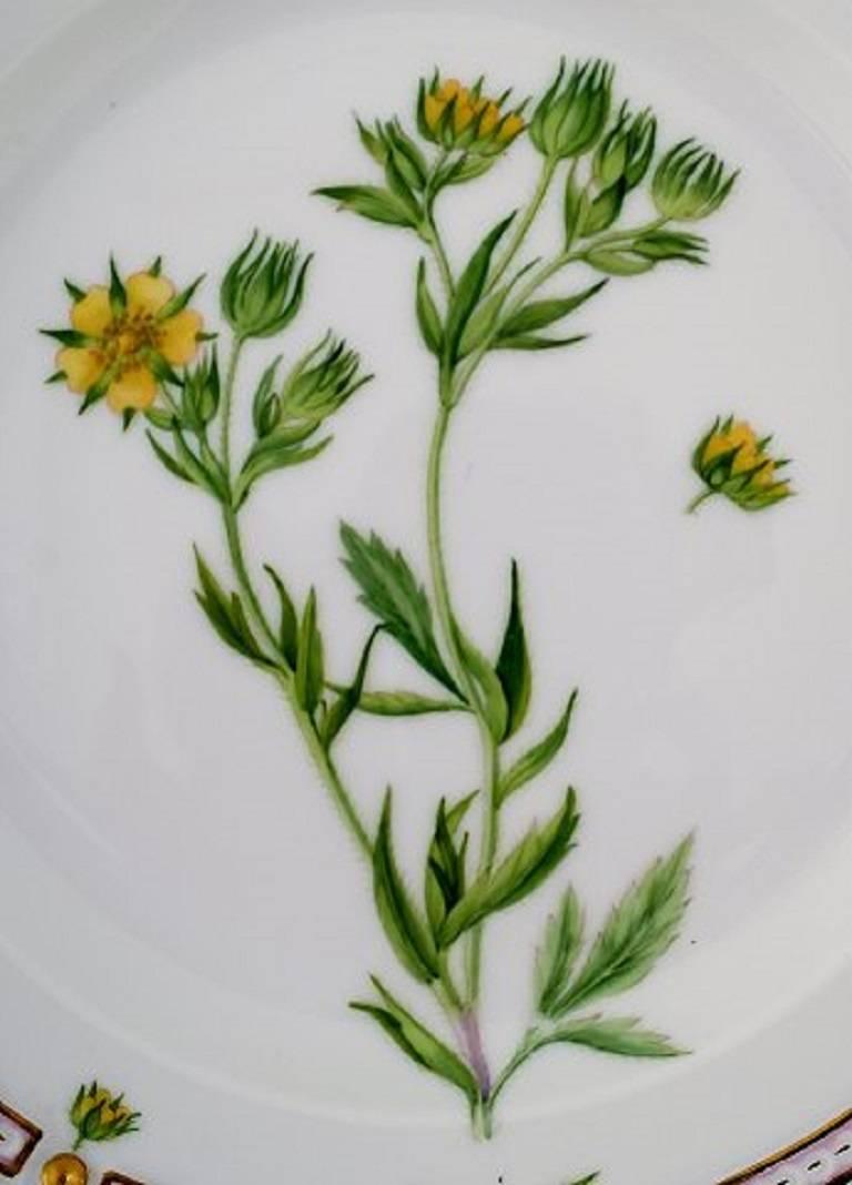 Royal Copenhagen Flora Danica salad plate # 20/3573.

Measures 19.5 cm.

First factory quality, perfect condition.